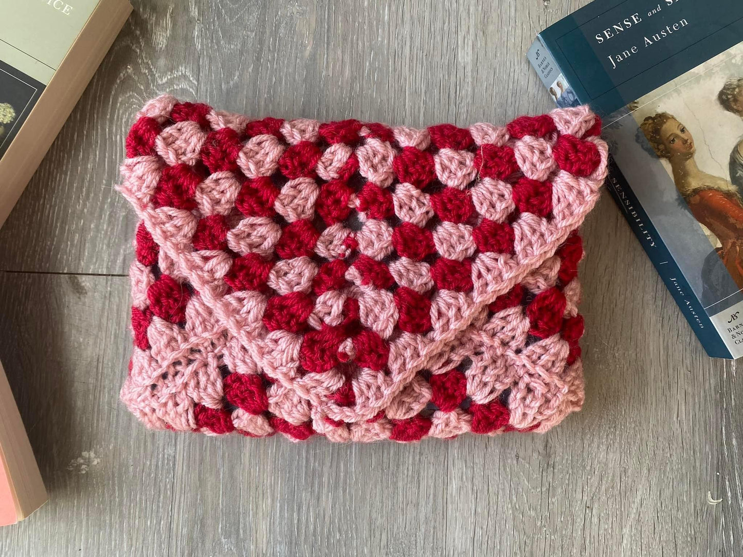 Custom Crochet Book Sleeve