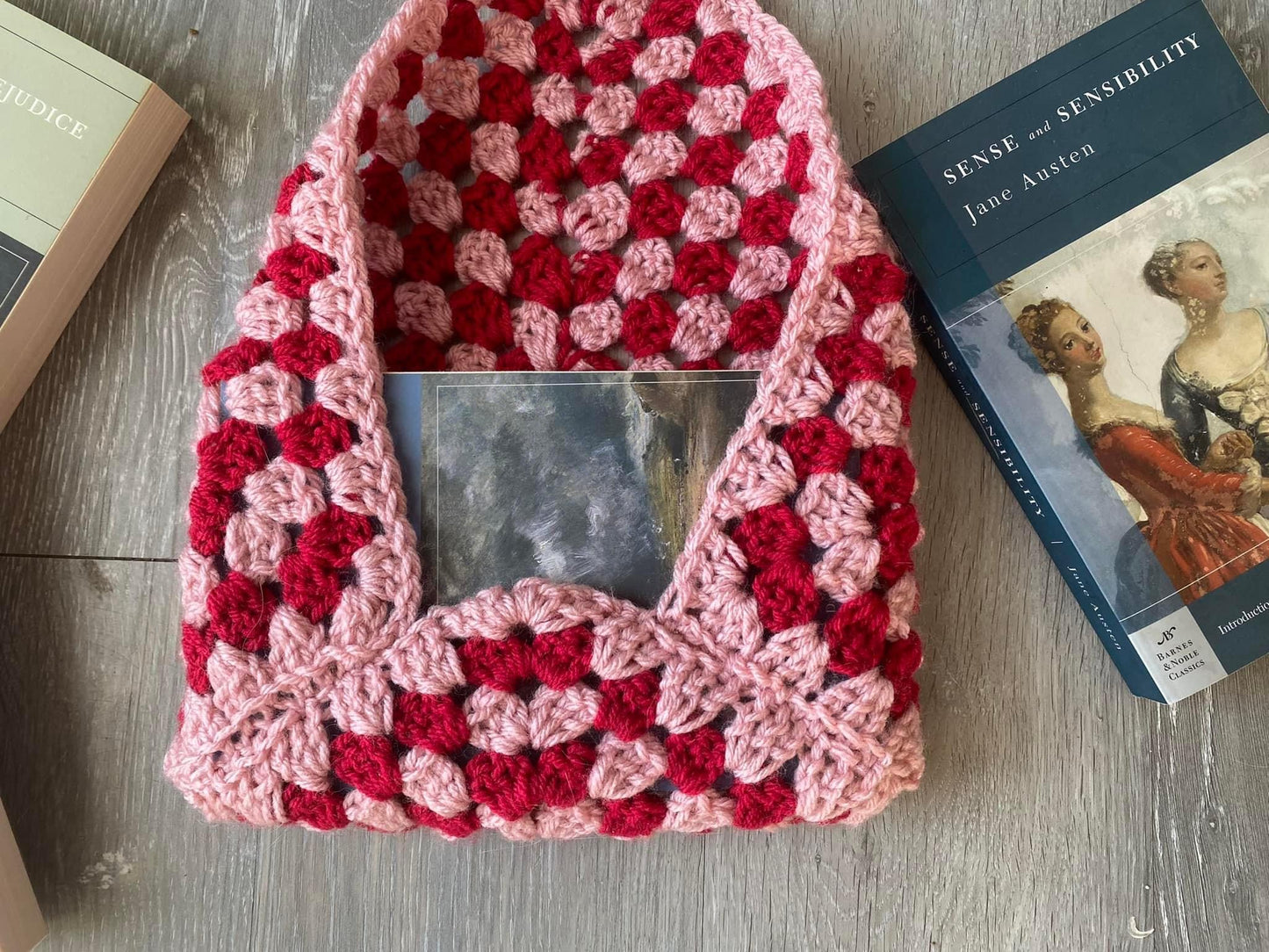 Custom Crochet Book Sleeve