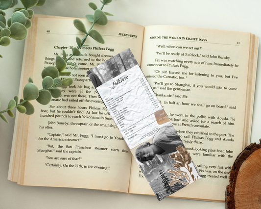 Folklore Collage Bookmark